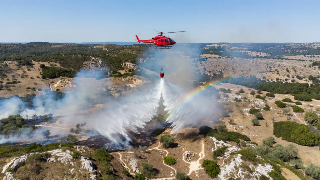 Var : 87 pompiers mobilisés pour maîtriser un feu d'un hectare à Figanières