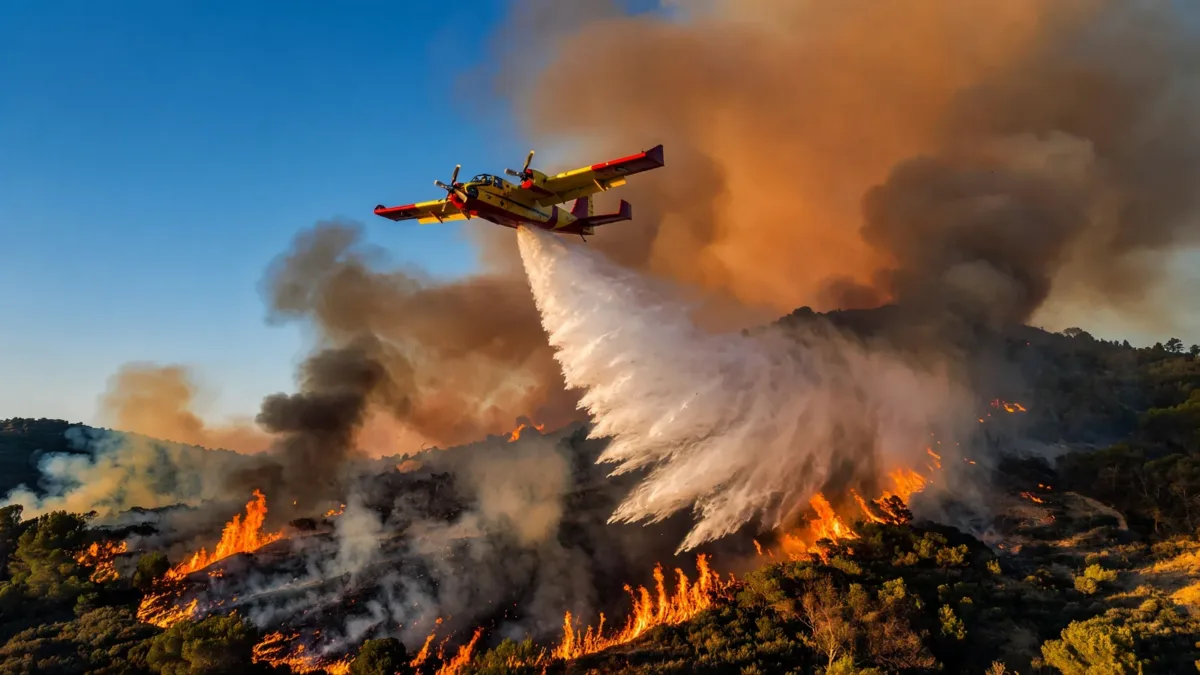 Var : reprise du feu au Gros-Bessillon, évacuations à Montfort-sur-Argens