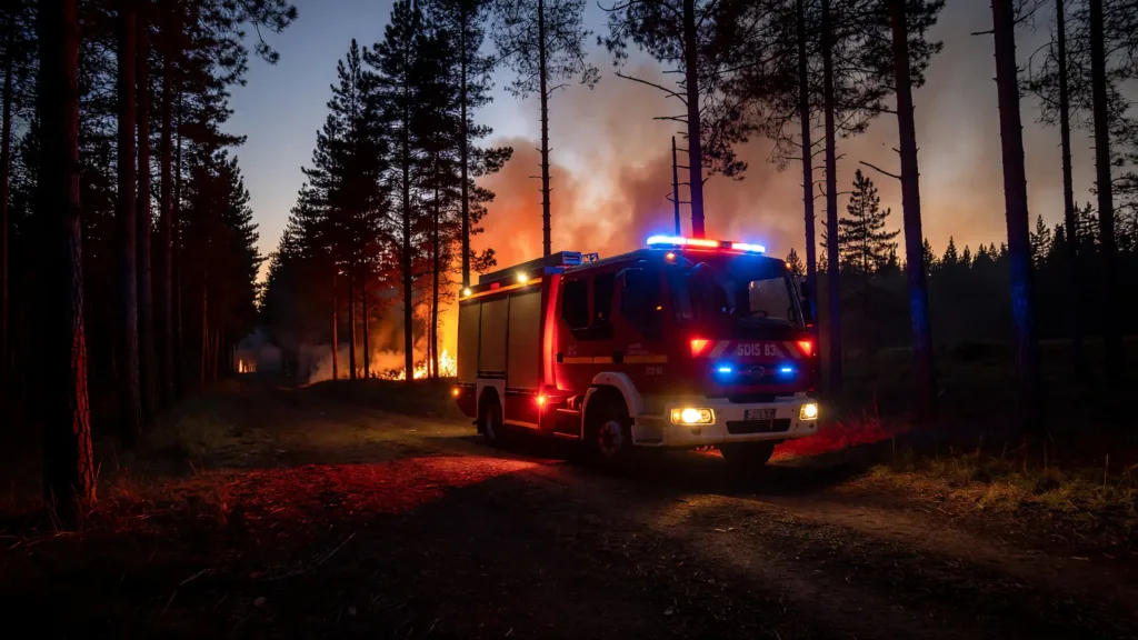 Varages : trois départs de feu maîtrisés dimanche soir, enquête ouverte