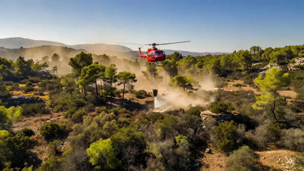 Vaucluse : +30 % de feux de végétation, le SDIS 84 mobilise 810 pompiers