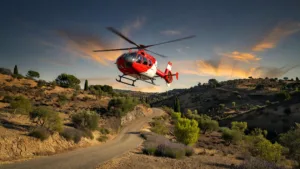 Vendargues : collision frontale sur la RD68, deux blessés graves héliportés