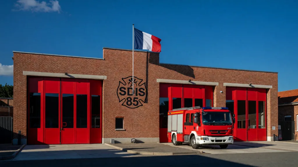 Vendée : le préfet Éric Freysselinard salue les pompiers mobilisés face aux incendies