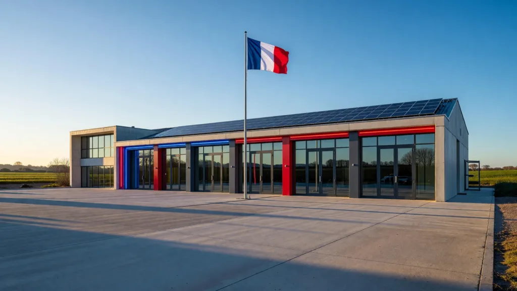 Vendée : Les Landes-Genusson inaugurent leur nouveau centre de secours, premier équipé de panneaux photovoltaïques du département