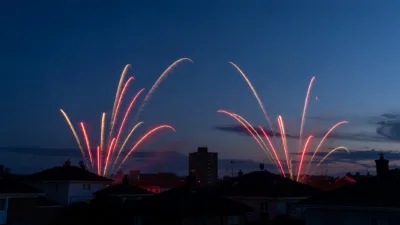 Vénissieux : feu d'artifice sauvage tiré depuis une tour point de deal