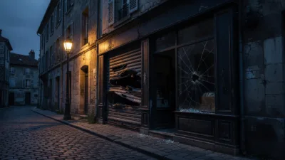 Vesoul : série d&rsquo;effractions dans les commerces, la police va à leur rencontre