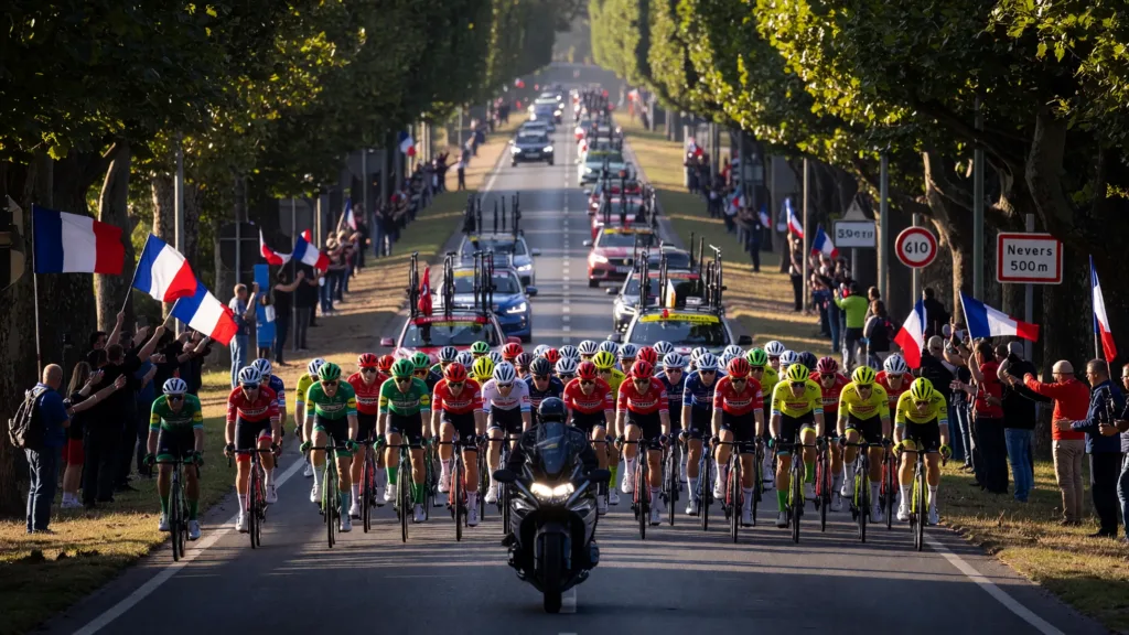 Vichy-Nevers : la 11e étape du Tour 2026 relance le maillot vert