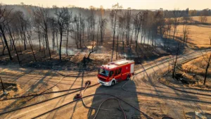 Vienne : 337 feux d&rsquo;espaces naturels traités en 45 jours par les pompiers