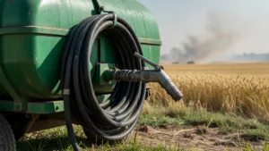 Vienne : les agriculteurs irrigants prêtent eau et matériel aux pompiers
