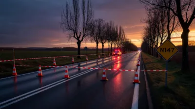 Vienne : un homme de 29 ans tué dans une collision voiture-poids lourd sur la N147