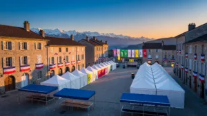 Voiron : sécurité routière et recrutement police au village départ du Tour