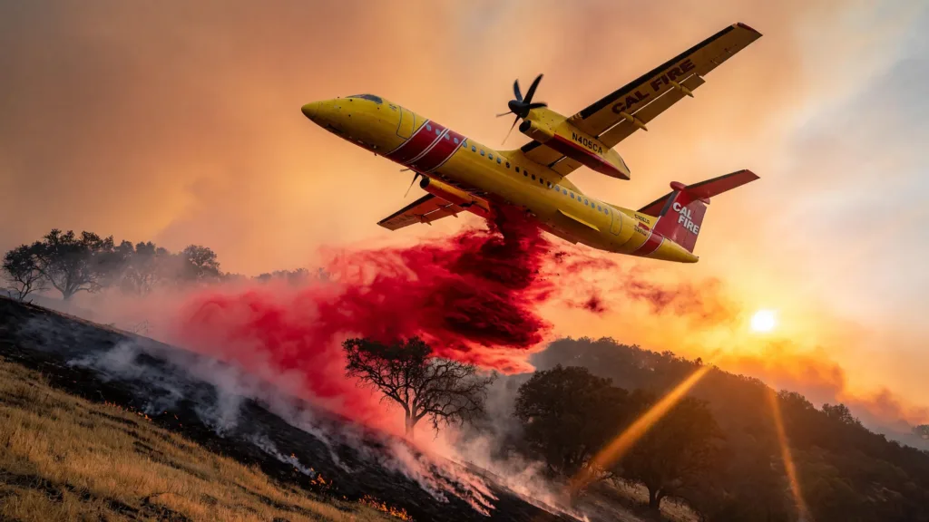 Volx : l'incendie fixé après avoir parcouru 8 hectares