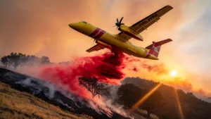 Volx : l'incendie fixé après avoir parcouru 8 hectares