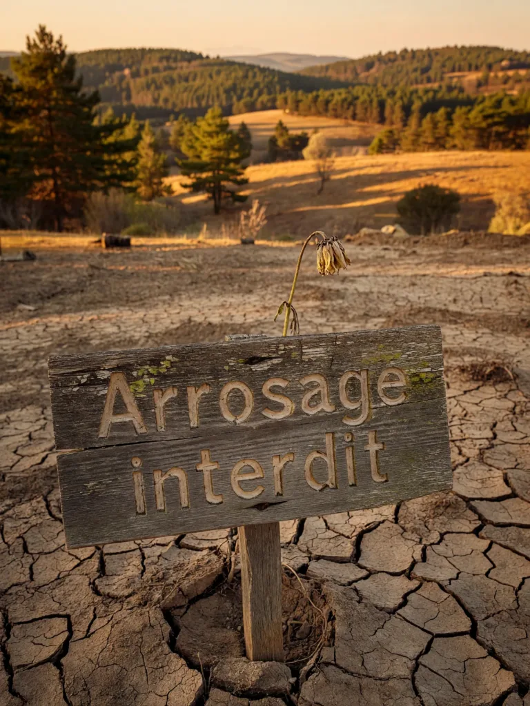 Vosges : alerte renforcée sécheresse, restrictions d'eau jusqu'au 30 septembre