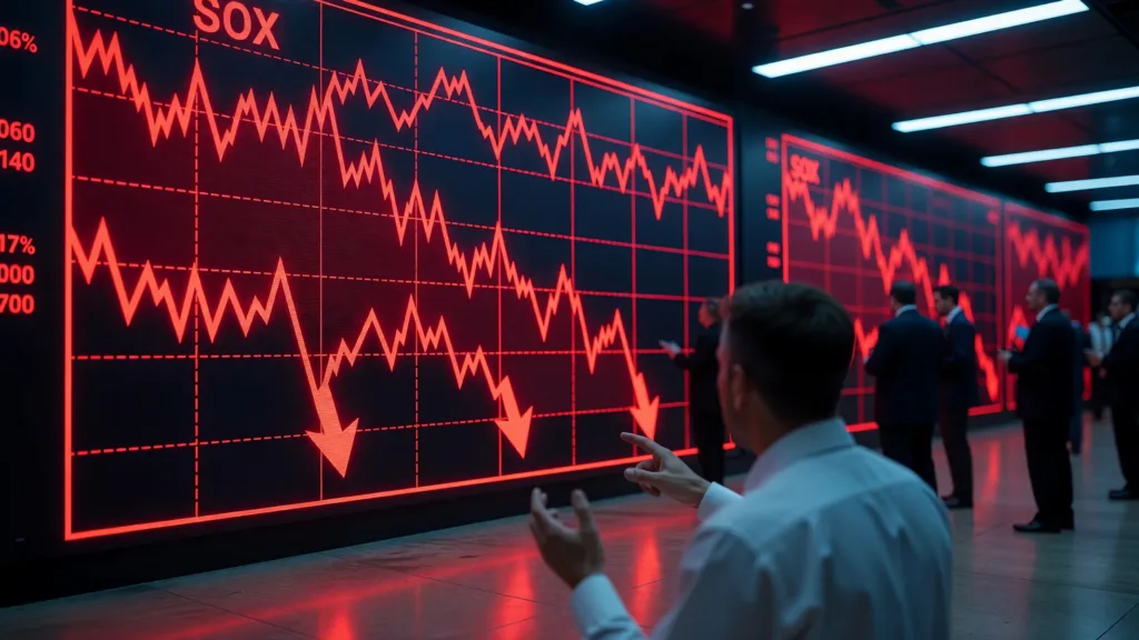 Wall Street : le carnage des semi-conducteurs