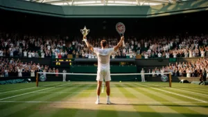 Wimbledon 2023 : Alcaraz brise l&rsquo;invincibilité de Djokovic après 4h42 de combat