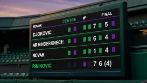 Wimbledon 2026 : Arthur Rinderknech, dernier Français, s&rsquo;incline face à Djokovic après un combat en quatre sets