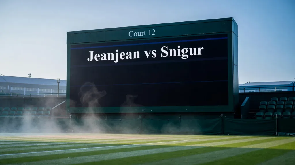 Wimbledon 2026 : Léolia Jeanjean, dernière Française en lice après l'élimination de Parry