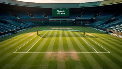 Wimbledon 2026 : Novak Djokovic sort Arthur Rinderknech et égale le record de Federer