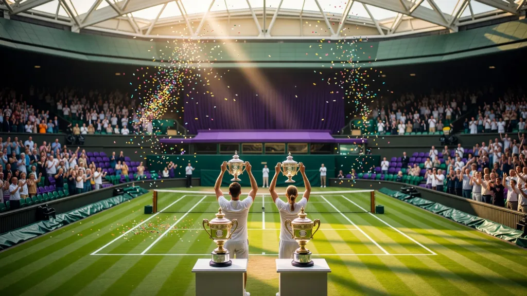 Wimbledon 2026 : Sinner et Nosková couronnent leur règne par une danse awkward au dîner des champions