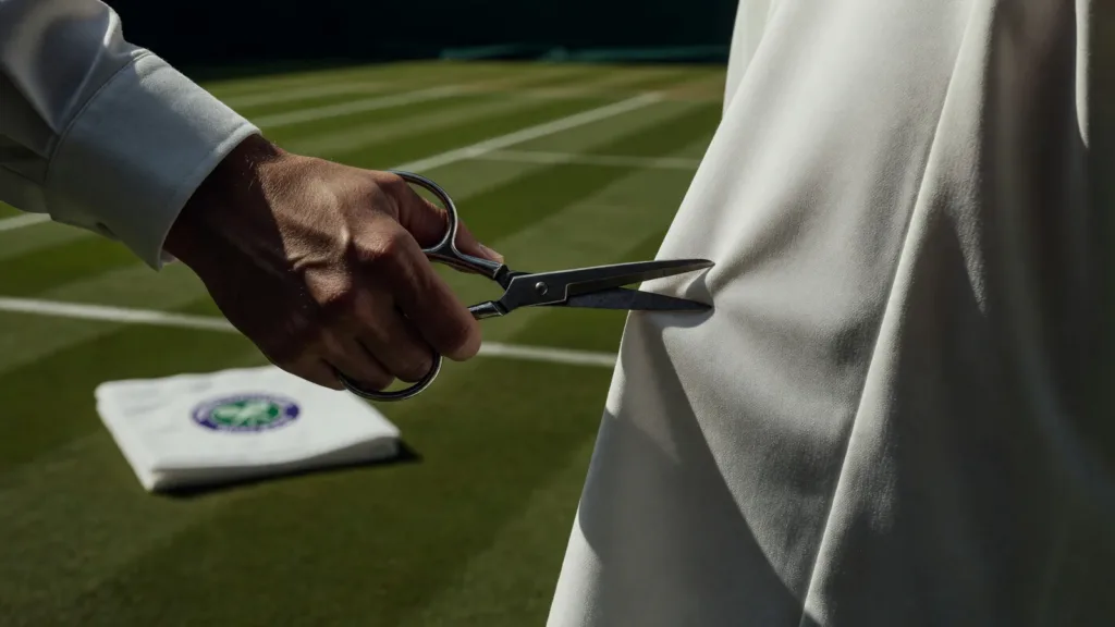 Wimbledon : Djokovic blague avec une ramasseuse, la scène fait sourire