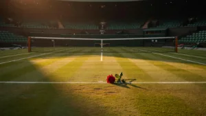 Wimbledon : Stan Wawrinka s&rsquo;incline en larmes pour son dernier match sur le gazon londonien