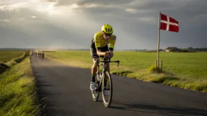 Wout van Aert s'impose au Danemark après une chute et un retour solo