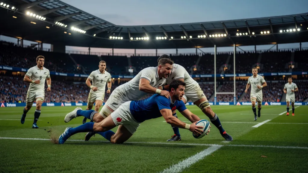 XV de France : un double bonus mais une courte défaite face aux All Blacks (34-32) à Christchurch