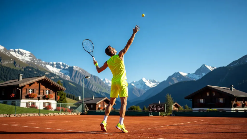 Yannick Hanfmann écrase Martinez à Gstaad : l&rsquo;altitude, son terrain de prédilection