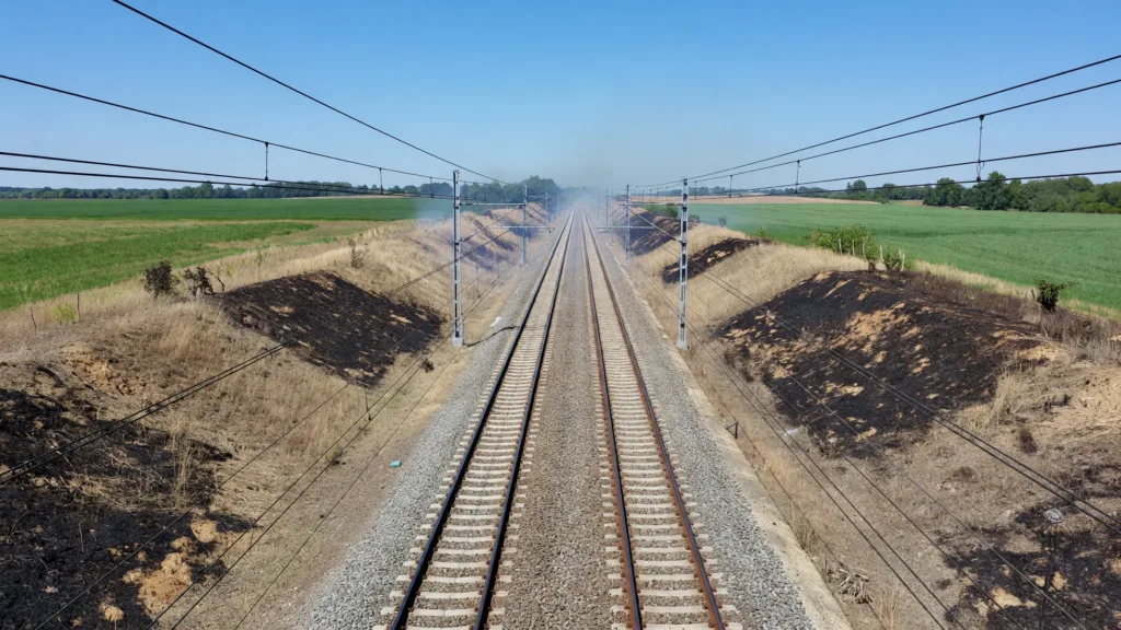 Yonne : incendie maîtrisé à Sens, circulation TGV rétablie sur la LGV Sud-Est