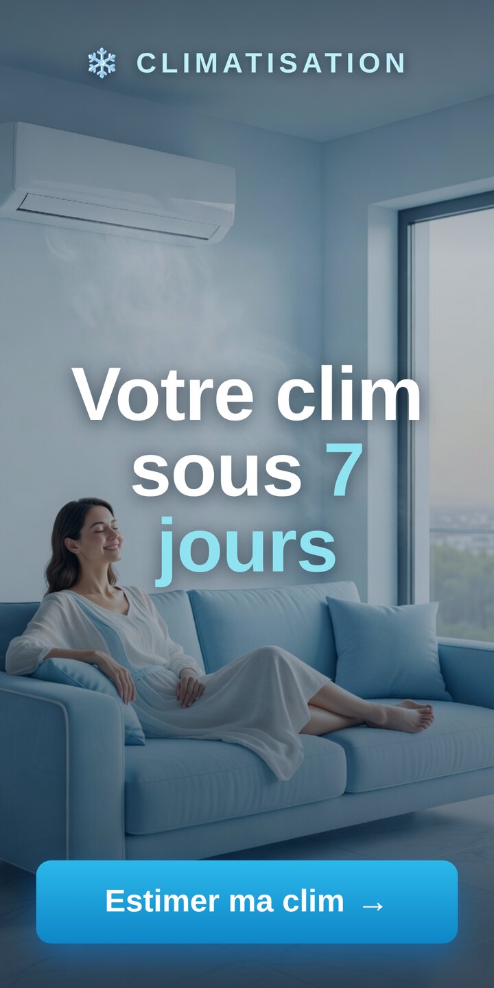 Climatisation : votre installation posee sous 7 jours. Estimation gratuite sur info.fr.