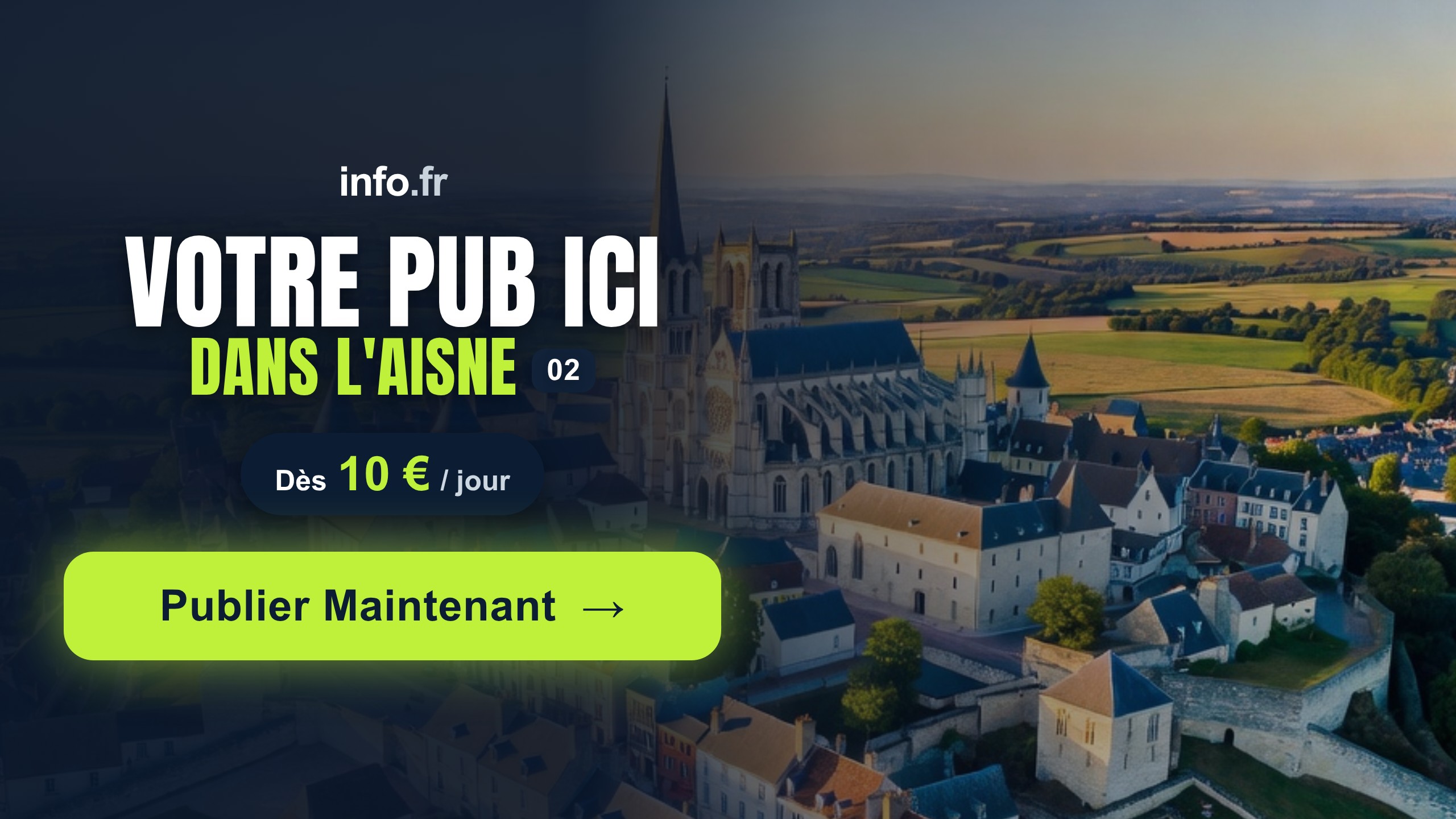 Diffusez votre publicité sur info.fr