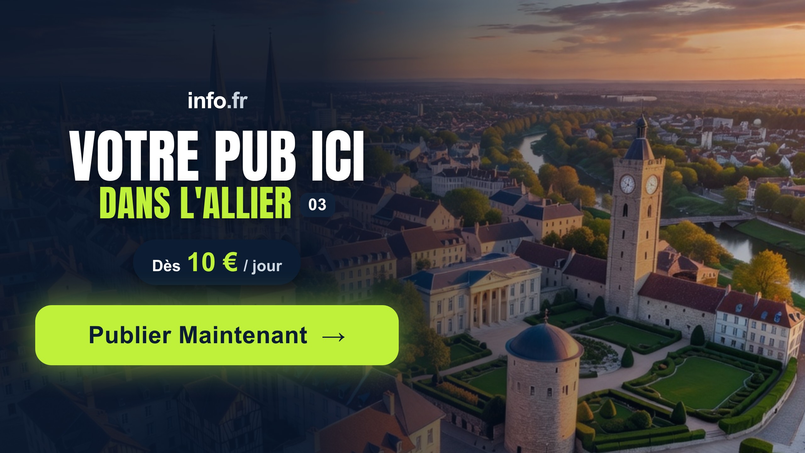 Diffusez votre publicité sur info.fr