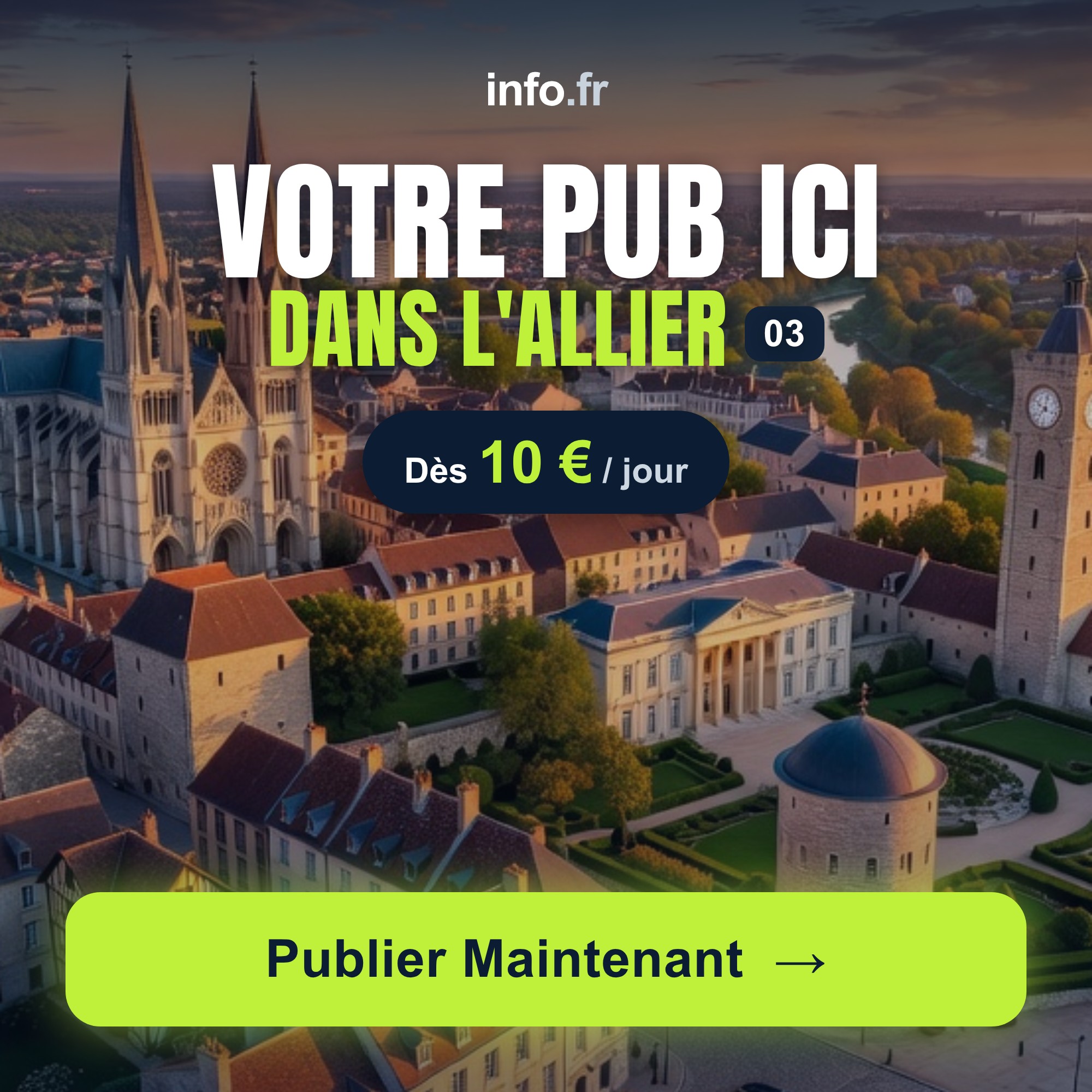 Diffusez votre publicité sur info.fr