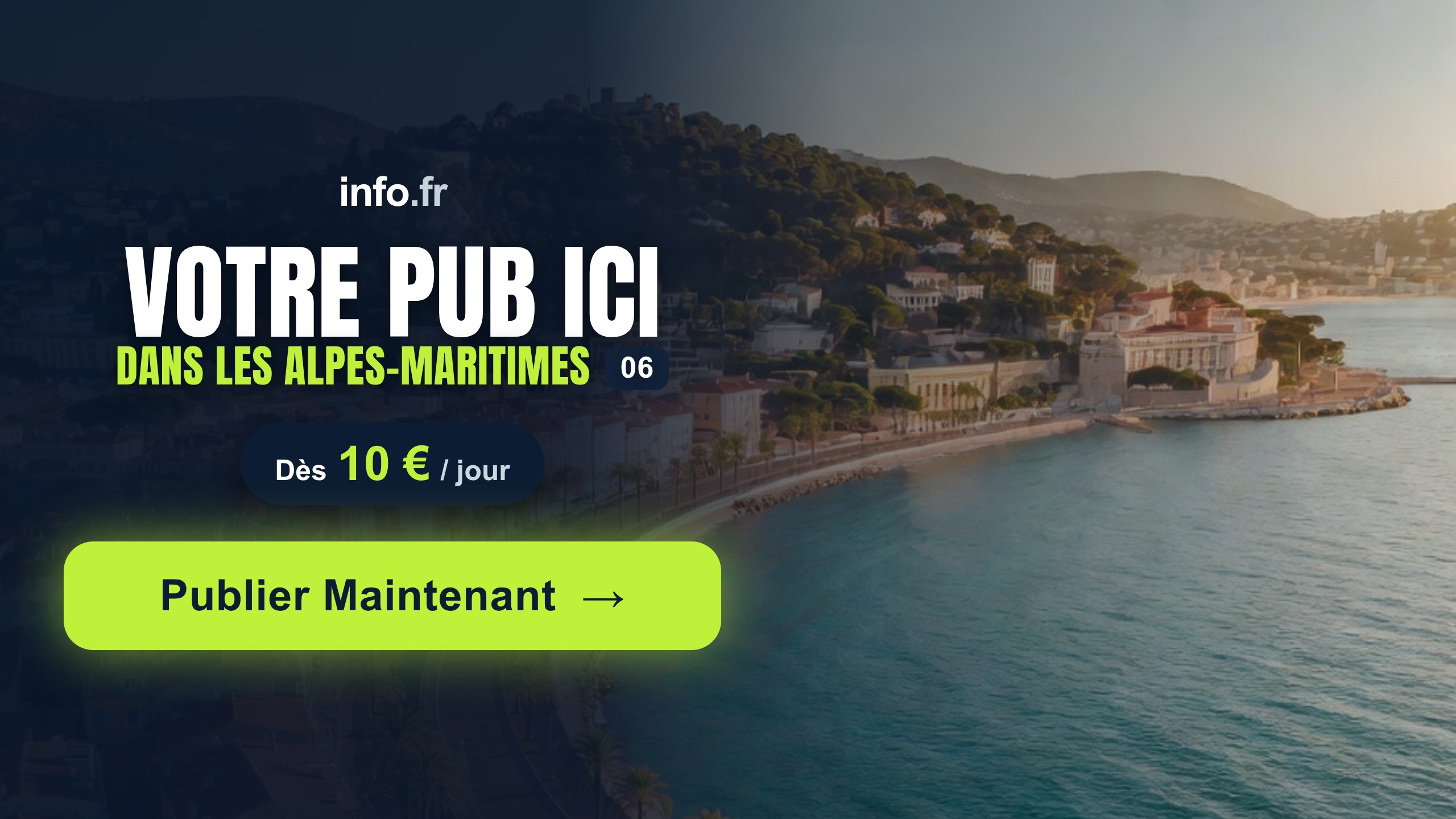 Diffusez votre publicité sur info.fr