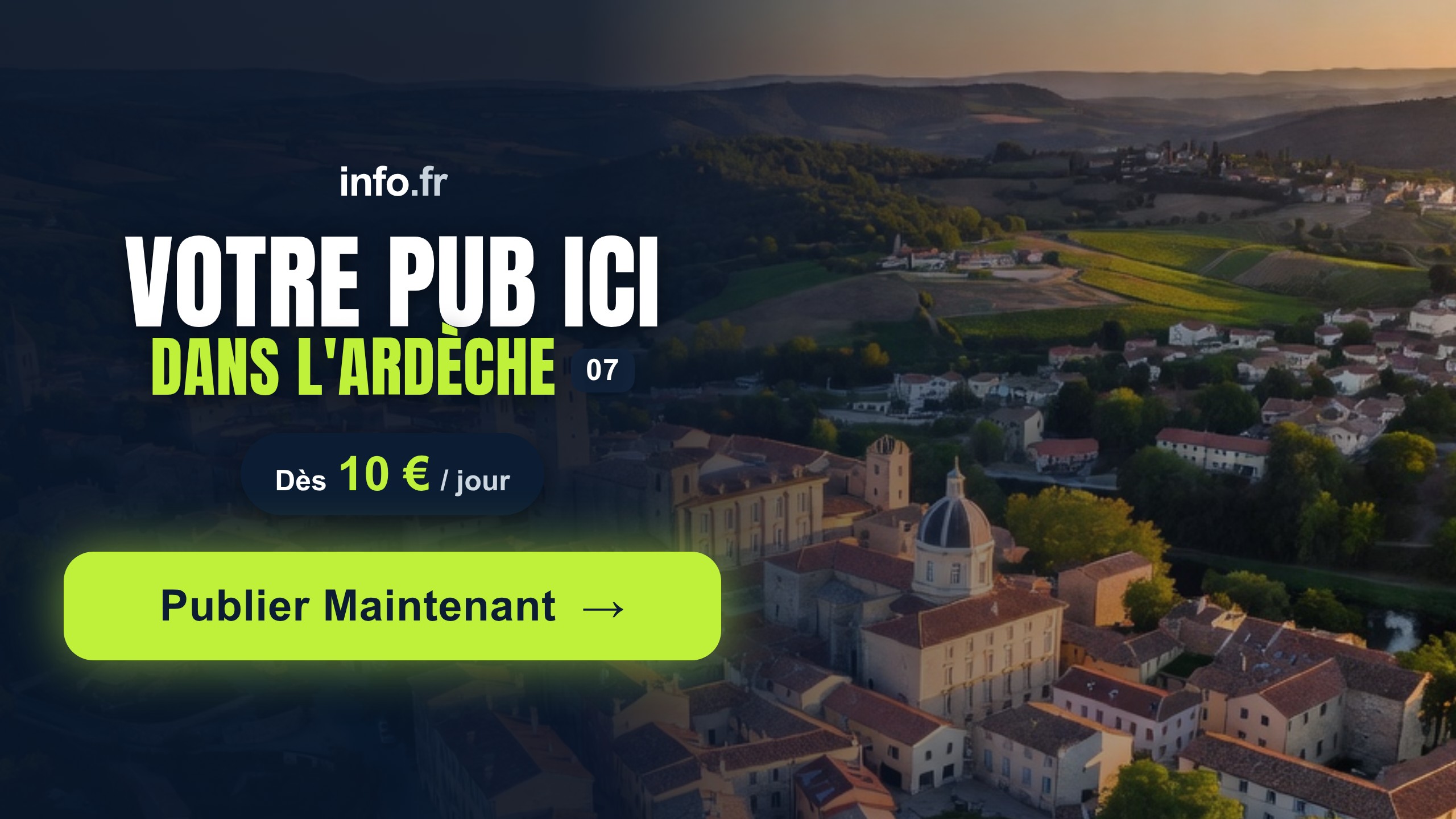 Diffusez votre publicité sur info.fr