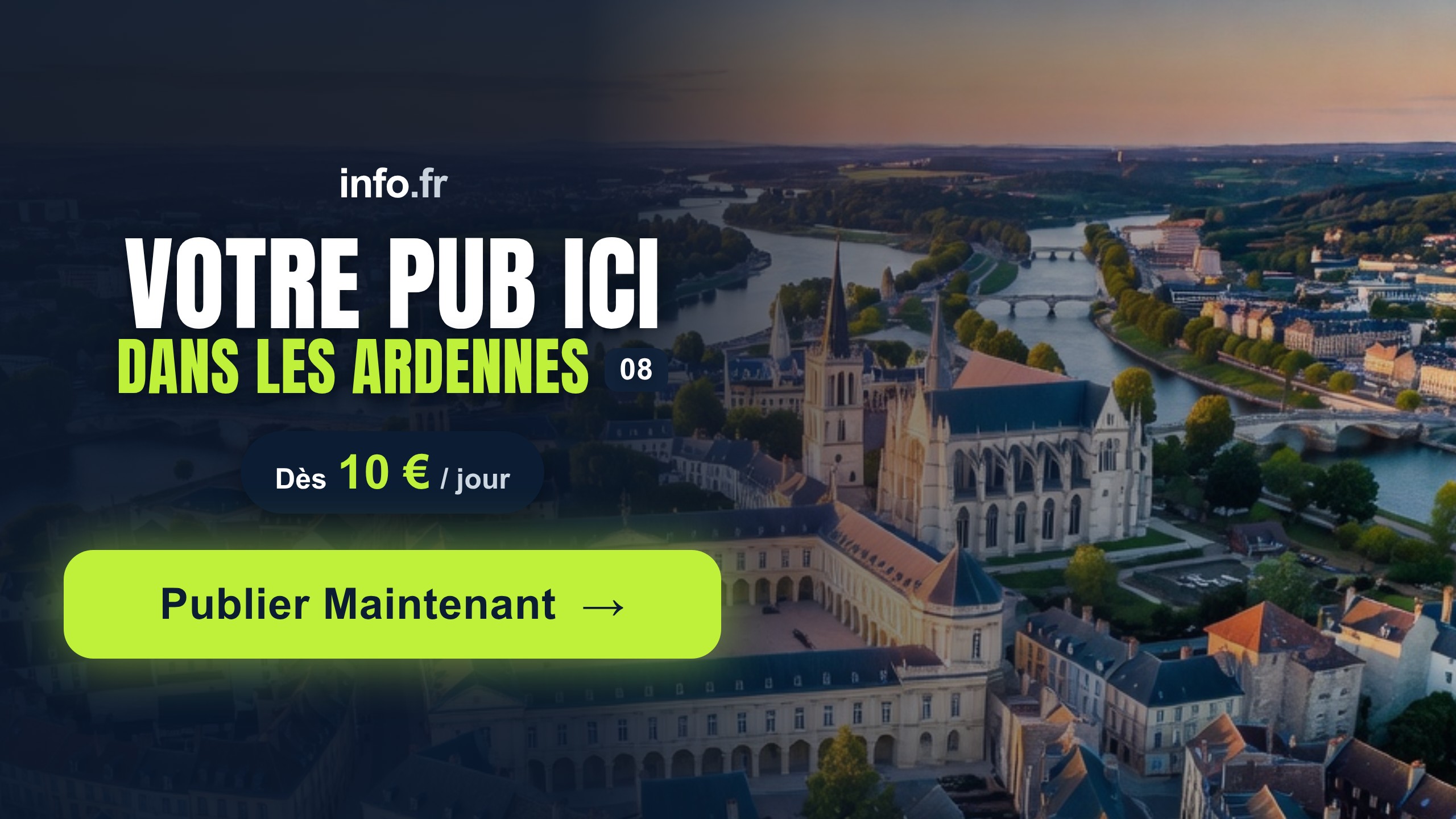 Diffusez votre publicité sur info.fr