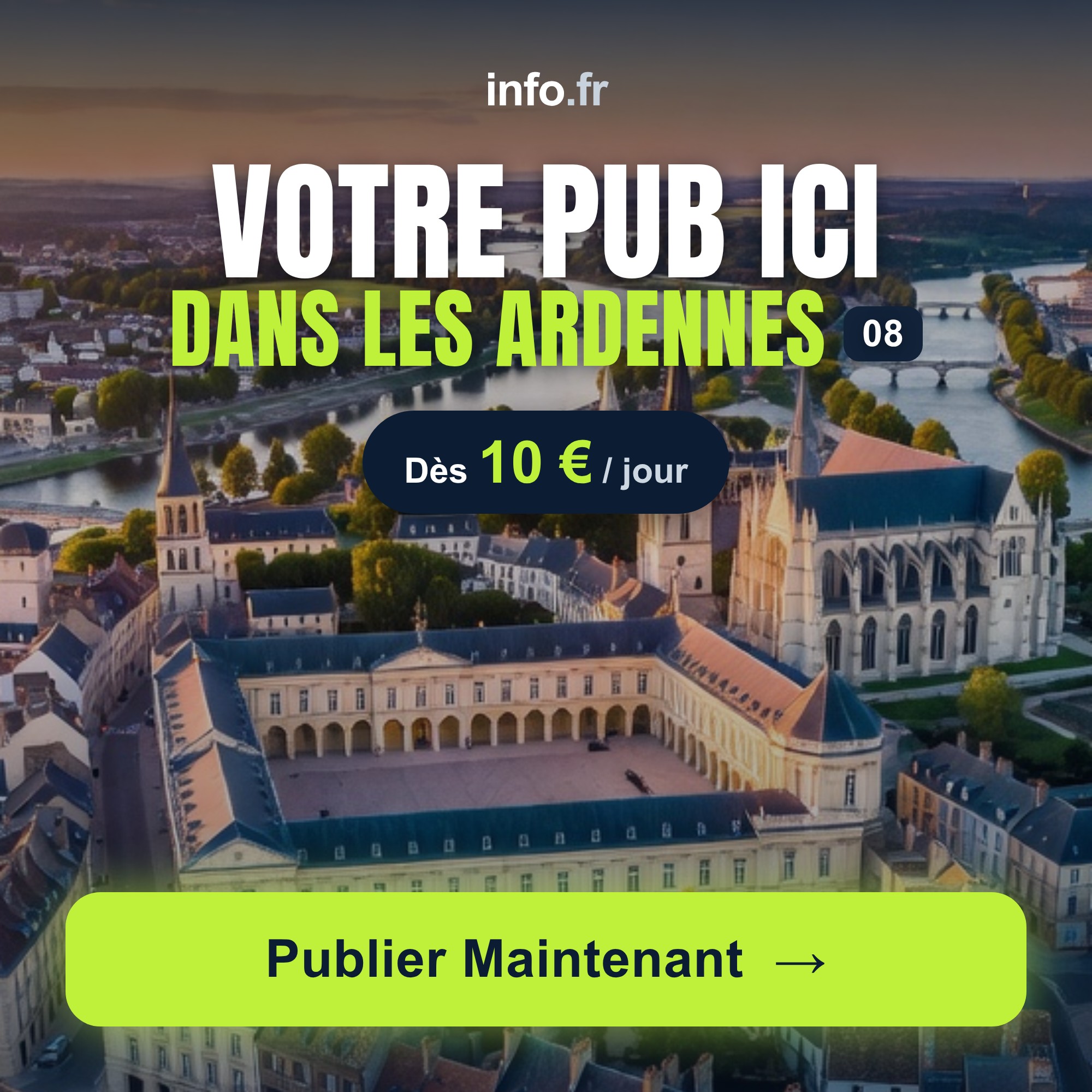 Diffusez votre publicité sur info.fr