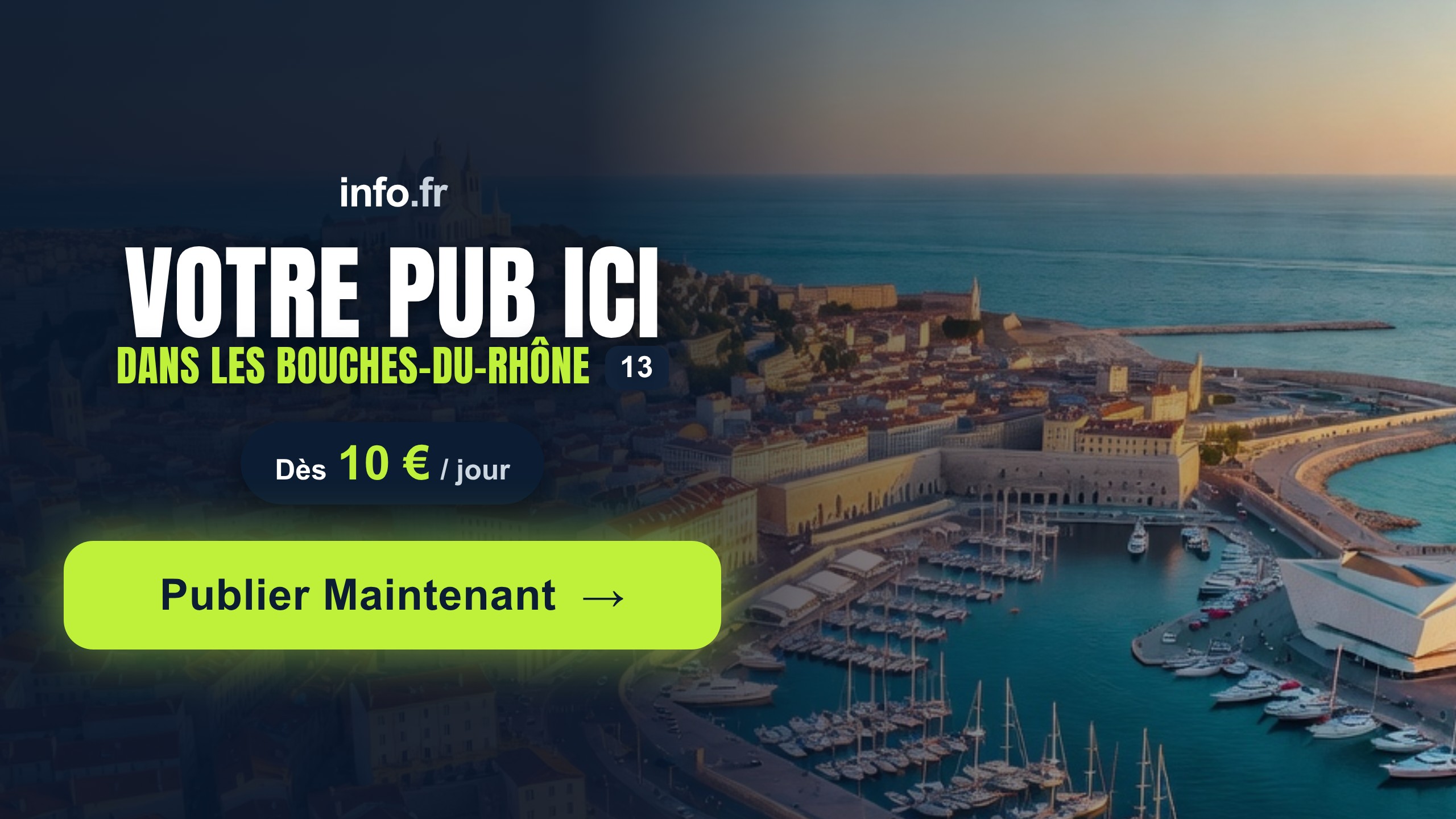 Diffusez votre publicité sur info.fr