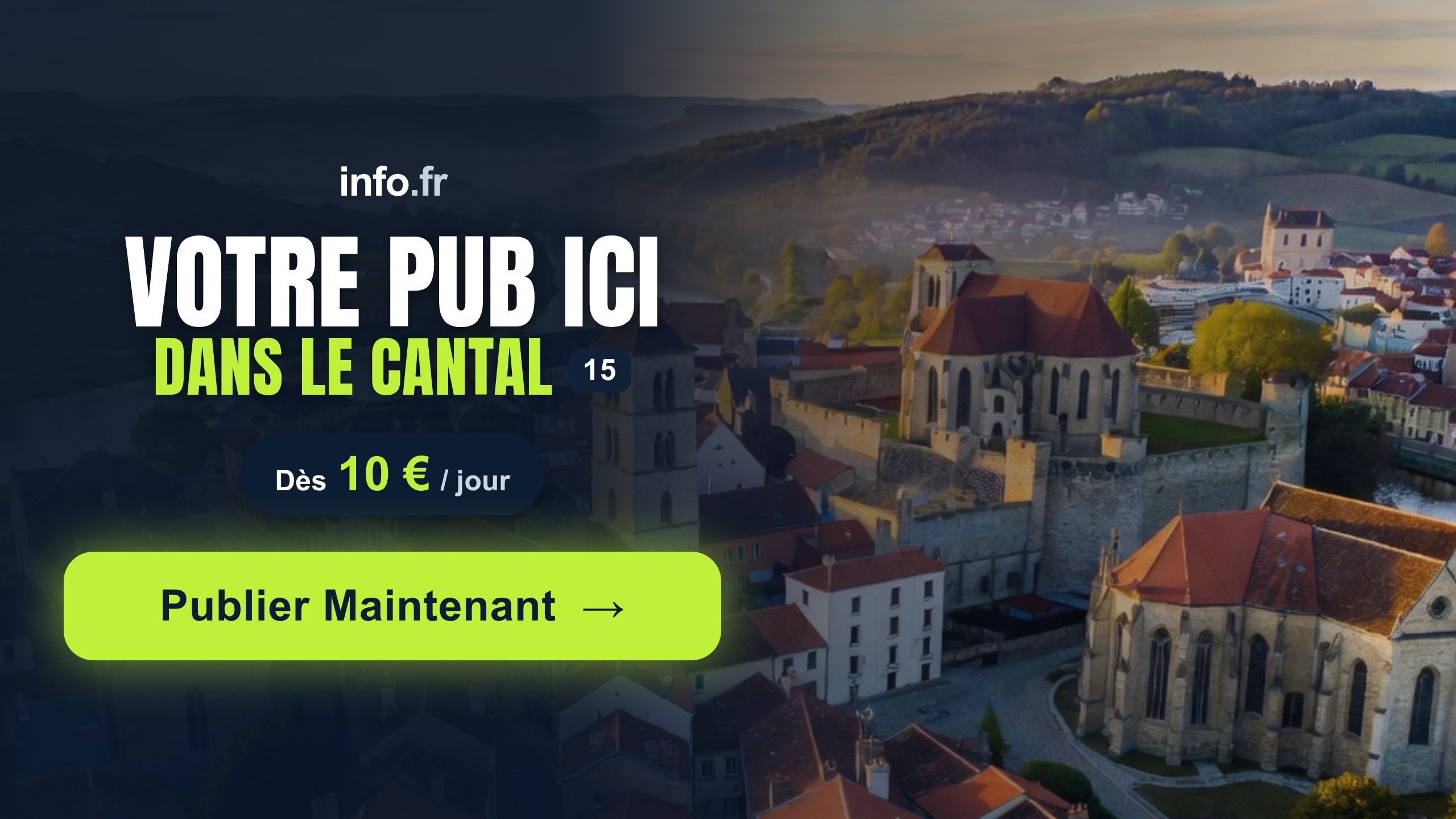 Diffusez votre publicité sur info.fr