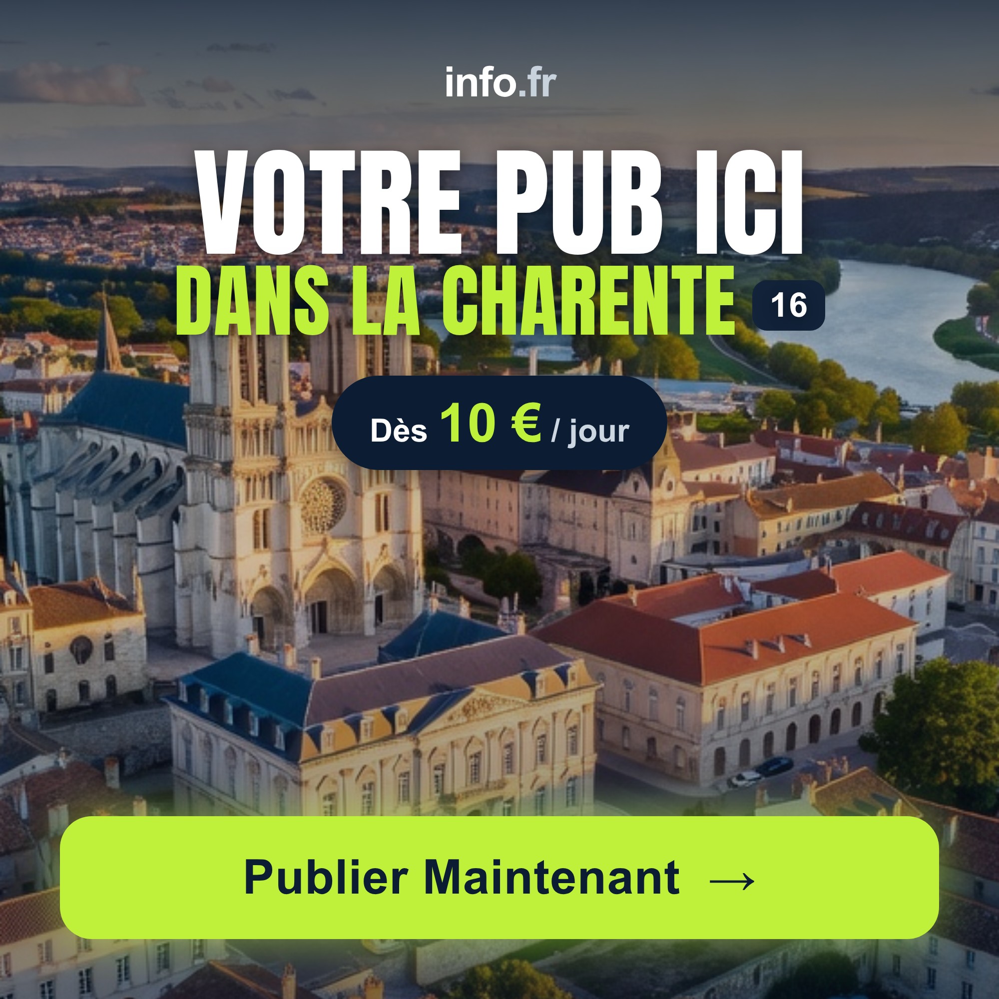 Diffusez votre publicité sur info.fr