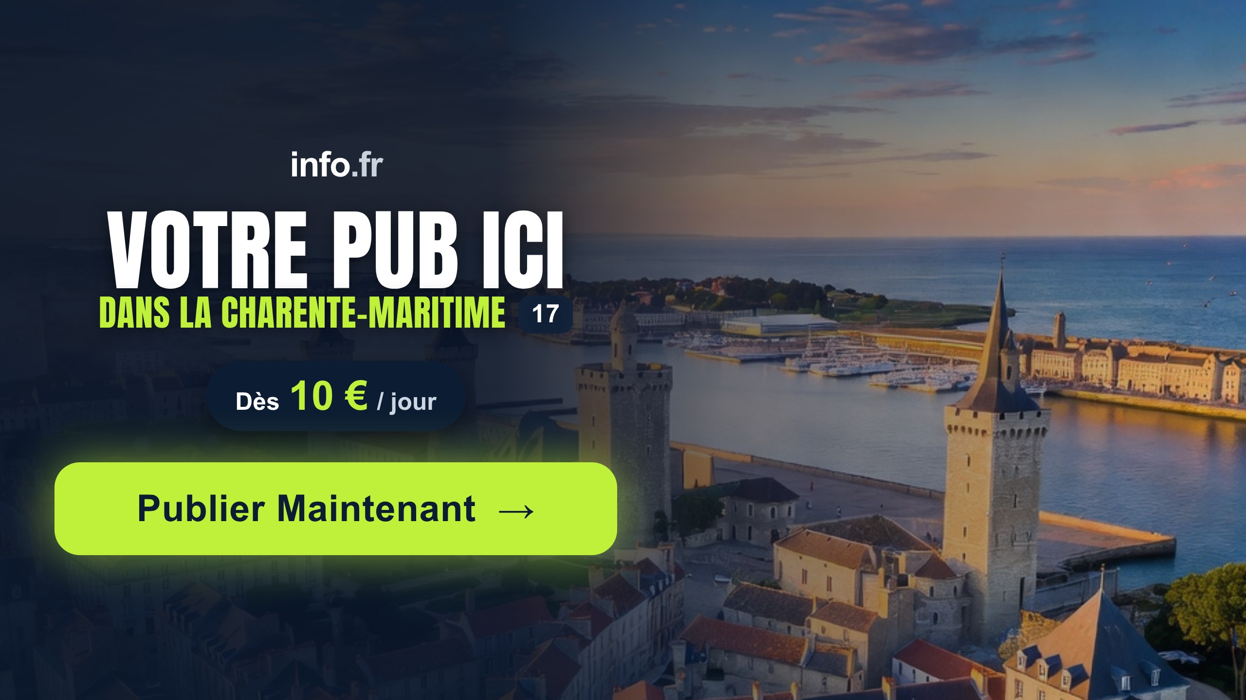 Diffusez votre publicité sur info.fr