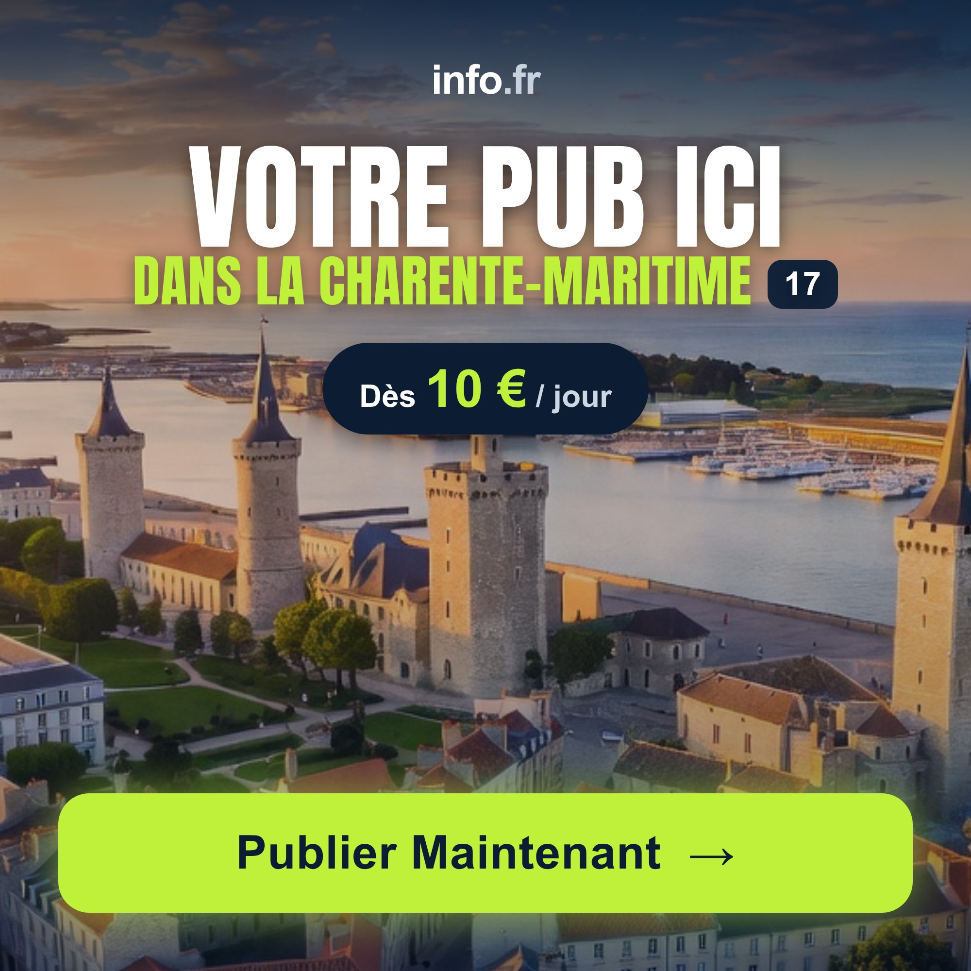 Diffusez votre publicité sur info.fr