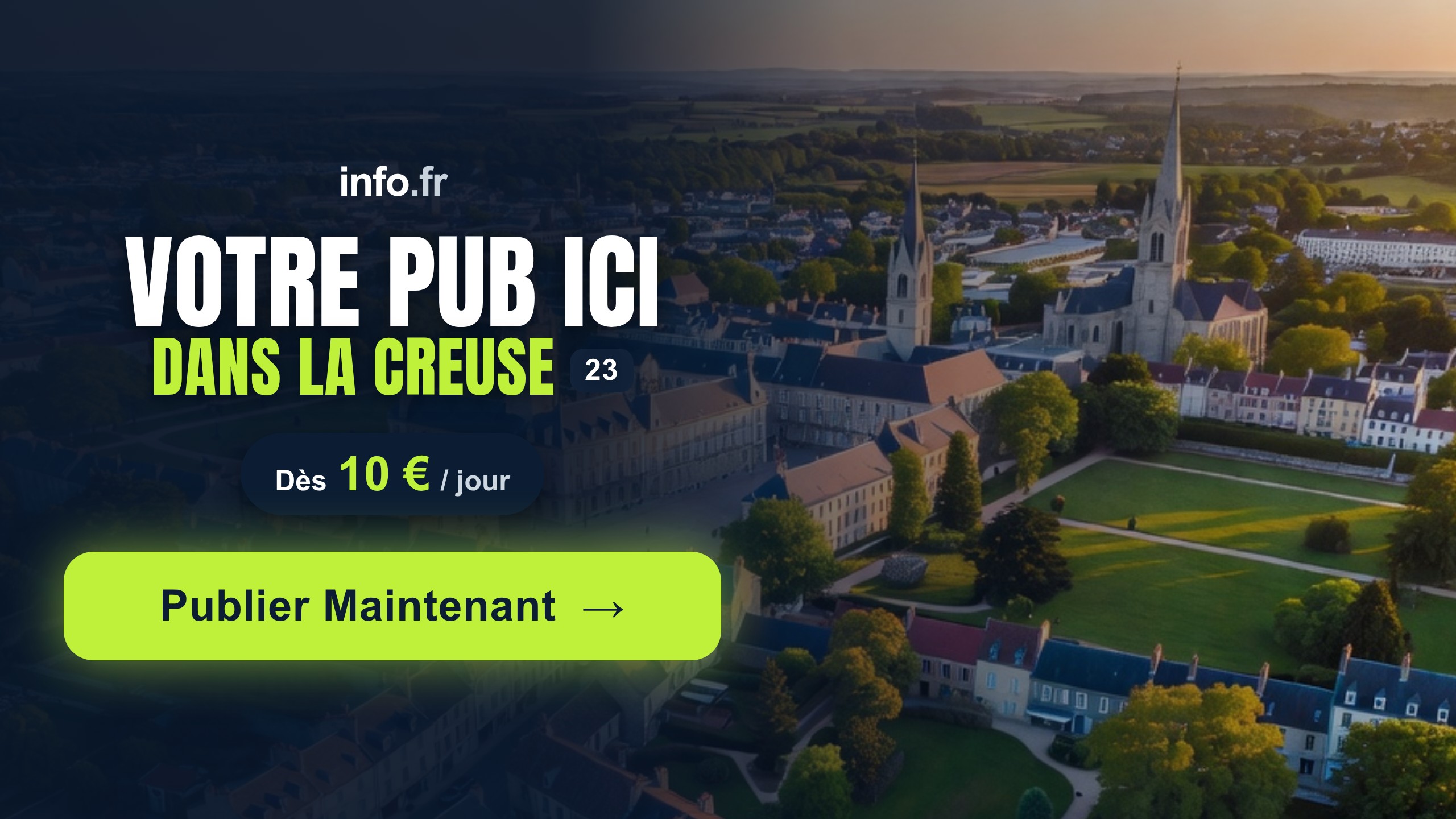 Diffusez votre publicité sur info.fr