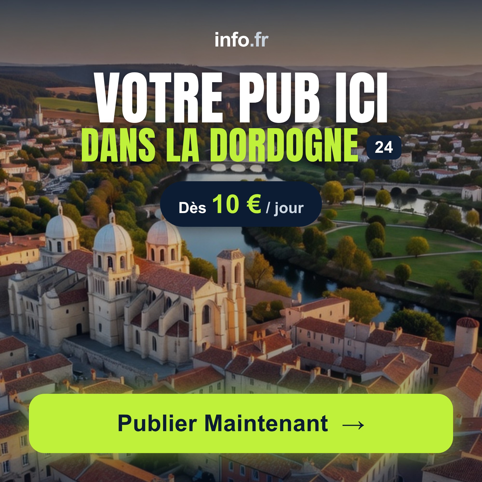 Diffusez votre publicité sur info.fr