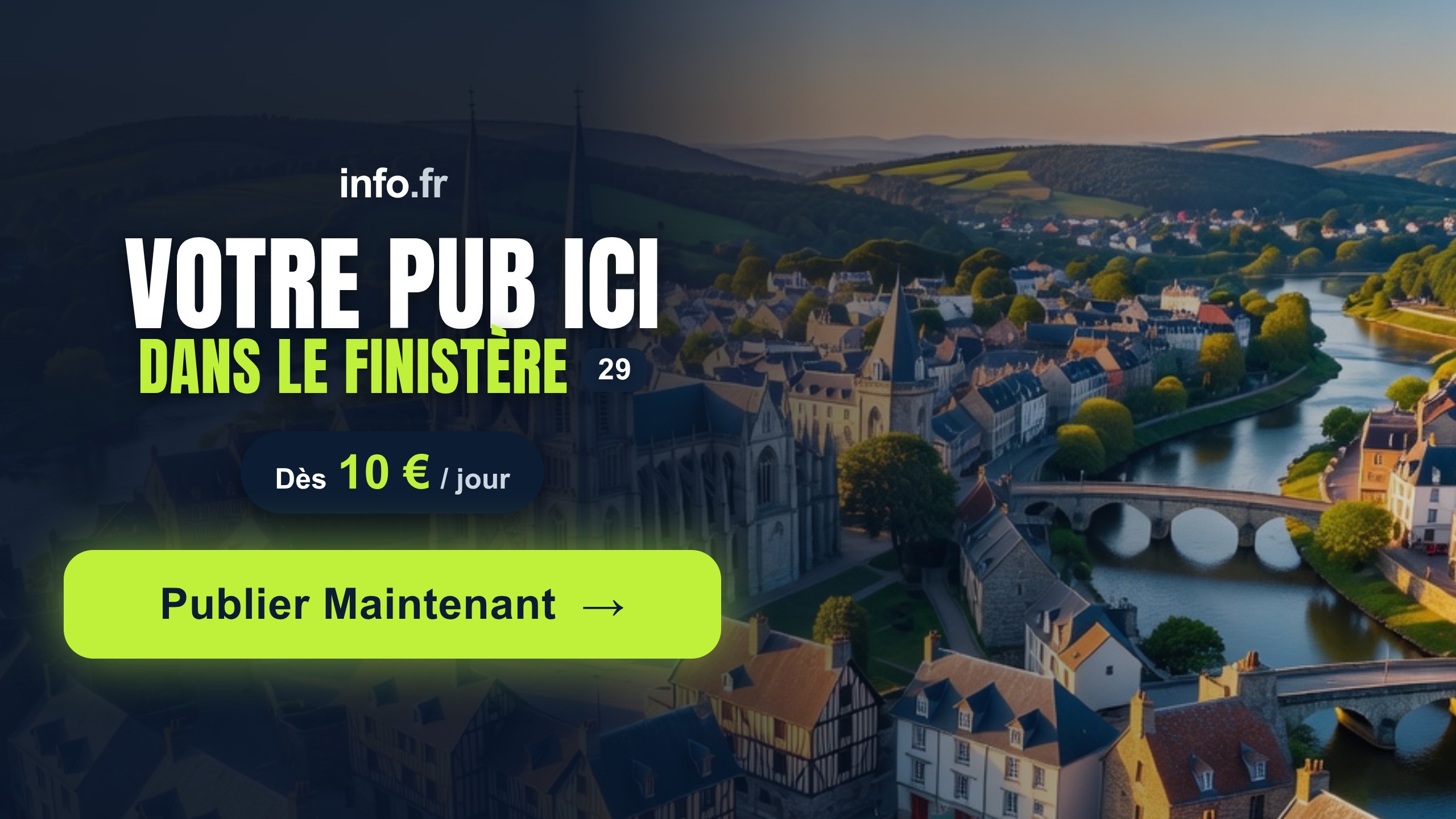 Diffusez votre publicité sur info.fr