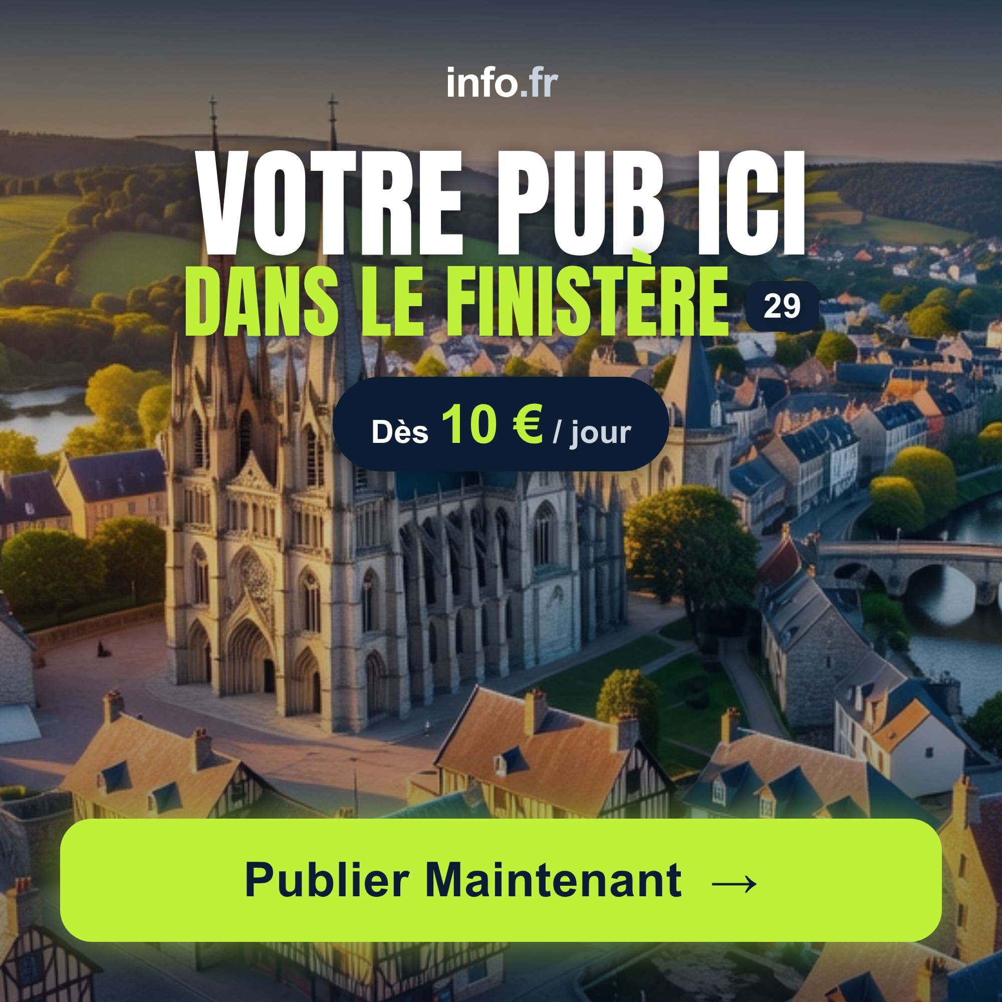 Diffusez votre publicité sur info.fr