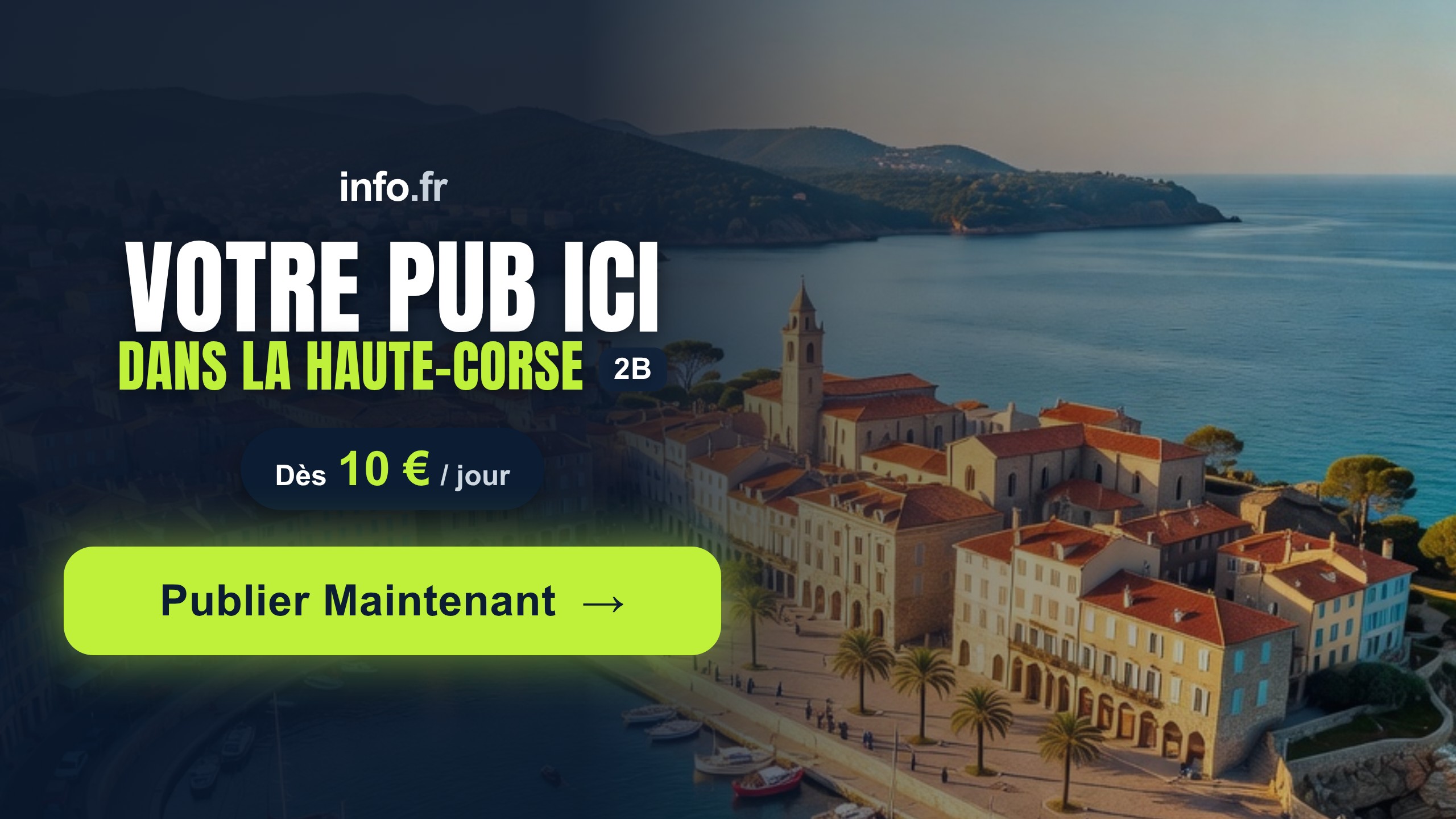 Diffusez votre publicité sur info.fr