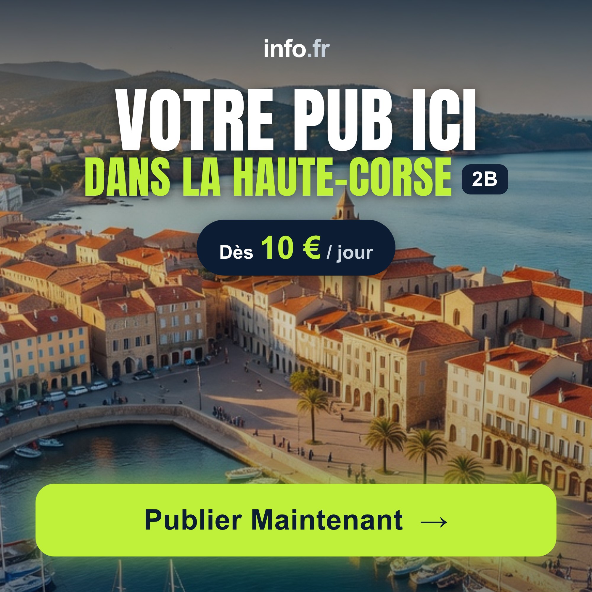 Diffusez votre publicité sur info.fr