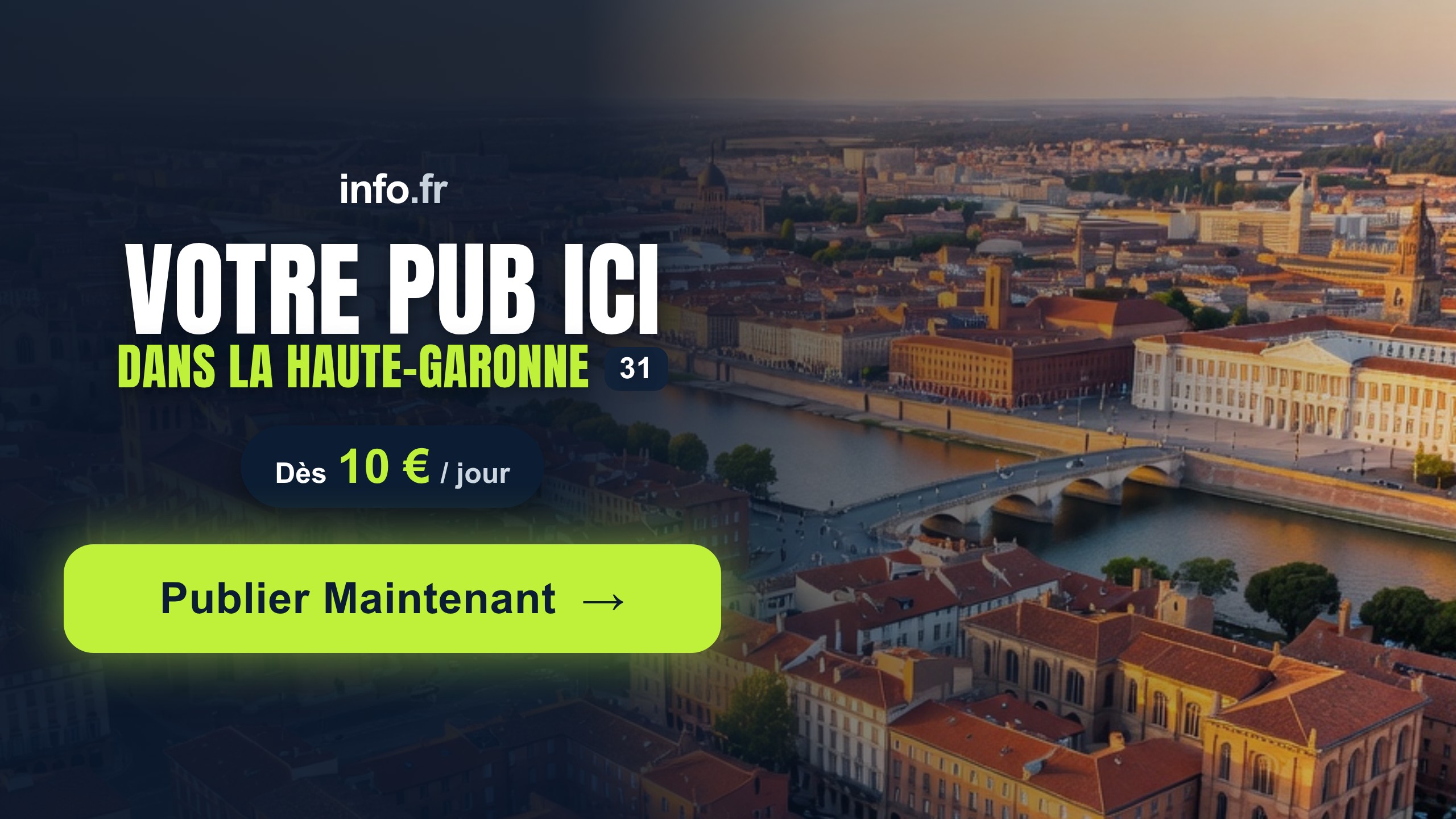 Diffusez votre publicité sur info.fr