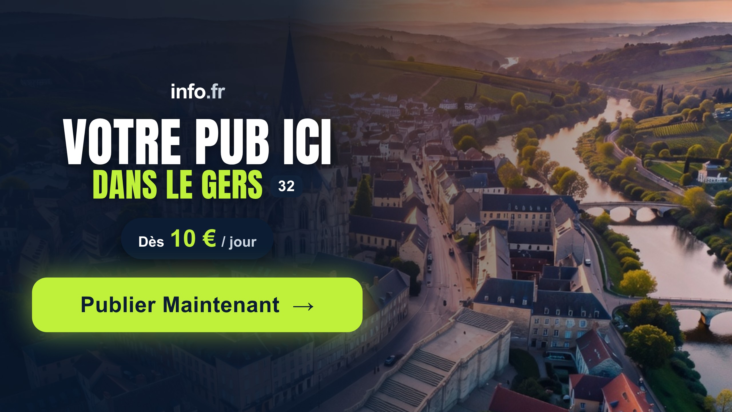 Diffusez votre publicité sur info.fr